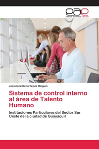 Sistema de control interno al área de Talento Humano