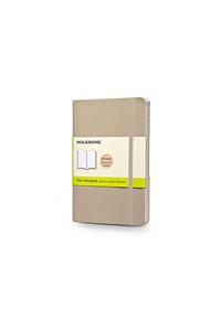Moleskine Soft Cover Khaki Beige Pocket Plain Notebook