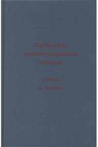 The Text of the Apostolos in Epiphanius of Salamis