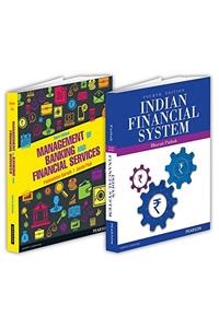 Indian Financial System & Management of Banking and Financial Sservices (Set of 2 books)