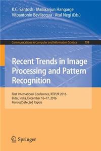 Recent Trends in Image Processing and Pattern Recognition