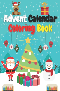 Advent Calendar Coloring Book