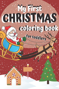 Christmas Coloring Book For Toddlers
