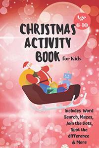 Christmas Activity Book for Kids