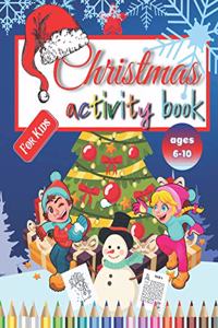 Christmas Activity Book For Kids