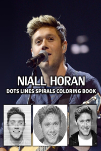 NIALL HORAN Dots Line Spirals Coloring Book