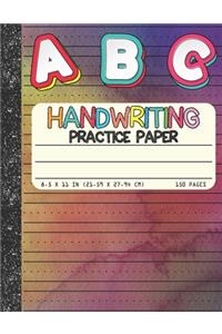 Handwriting Practice Paper