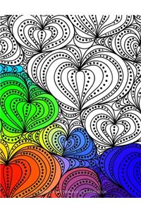 Valentine's Day Mandala Coloring Book