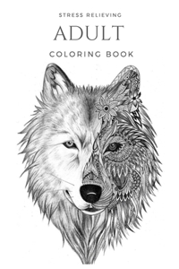 Stress-Relieving Adult Coloring Book