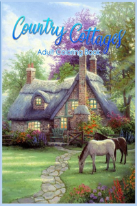 Country Cottages Coloring Book