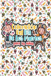 Coloración Del Día De Los Muertos Para los Niños