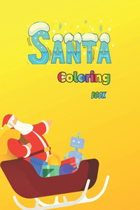 Santa Coloring Book