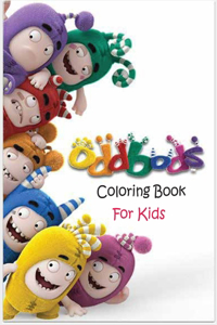 Oddbods Coloring Book For Kids