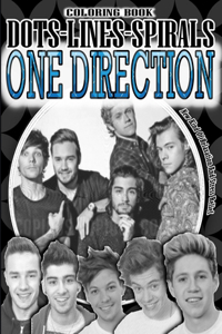 One Direction Dots Lines Spirals Coloring Book