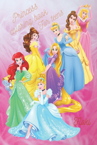 Princess Coloring Book For Teens