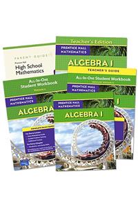 Prentice Hall High School 2009 Algebra 1 Home School Bundle Kit Grade 9/12