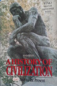 History Civilization: Vol 2 (1648-Pres)