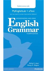 Understanding and Using English Grammar Mylab English & Etext Access Code Card