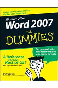 Microsoft Office Word 2007 for Dummies