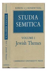 Studia Semetica 1: Volume 1, Jewish Themes