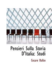 Pensieri Sulla Storia d'Italia