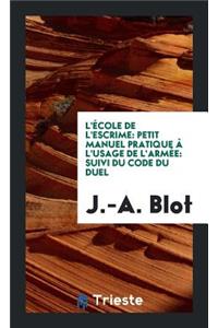L'École de l'Escrime