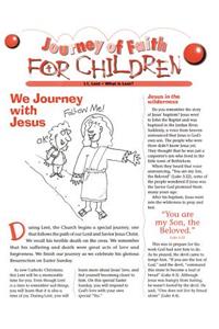 Journey of Faith for Children Lent