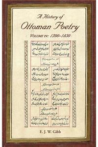 History of Ottoman Poetry Volume IV