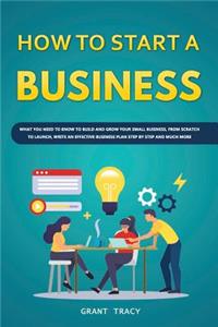 How to Start a Business