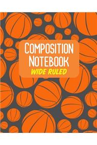 Composition Notebook Wide Ruled