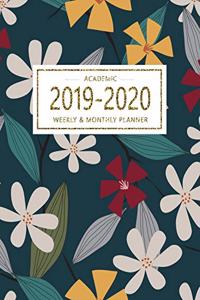 Academic 2019-2020 Weekly & Monthly Planner