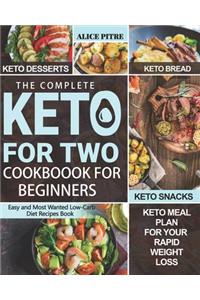 Complete Keto For Two Cookbook For Beginners