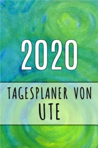 2020 Tagesplaner von Ute