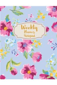 Weekly Planner Notepad