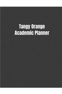 Tangy Orange Academic Planner