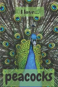 I Love Peacocks
