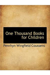 One Thousand Books for Children