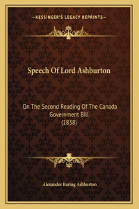Speech Of Lord Ashburton
