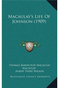 Macaulay's Life Of Johnson (1909)
