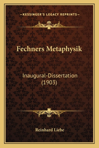 Fechners Metaphysik