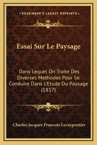 Essai Sur Le Paysage
