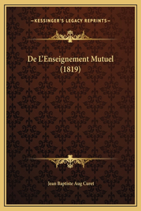De L'Enseignement Mutuel (1819)