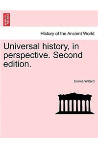 Universal History, in Perspective. Second Edition.