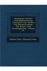 Hamburger Garten- Und Blumenzeitung