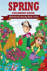 Spring Coloring Book