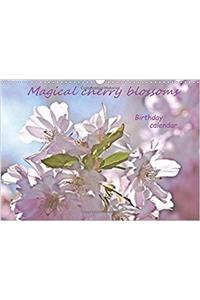 Magical Cherry Blossoms Birthday Calendar 2017
