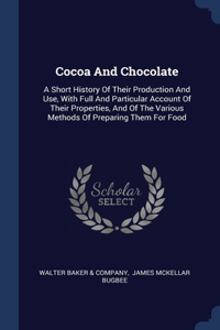 Cocoa And Chocolate