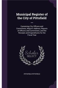 Municipal Register of the City of Pittsfield ...