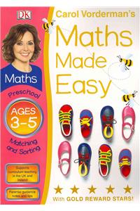 Maths Made Easy Matching and Sorting Preschool Ages 3-5