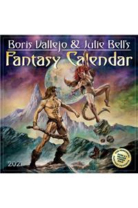 2021 Boris Vallejo & Julie Bells Fantasy Wall Calendar